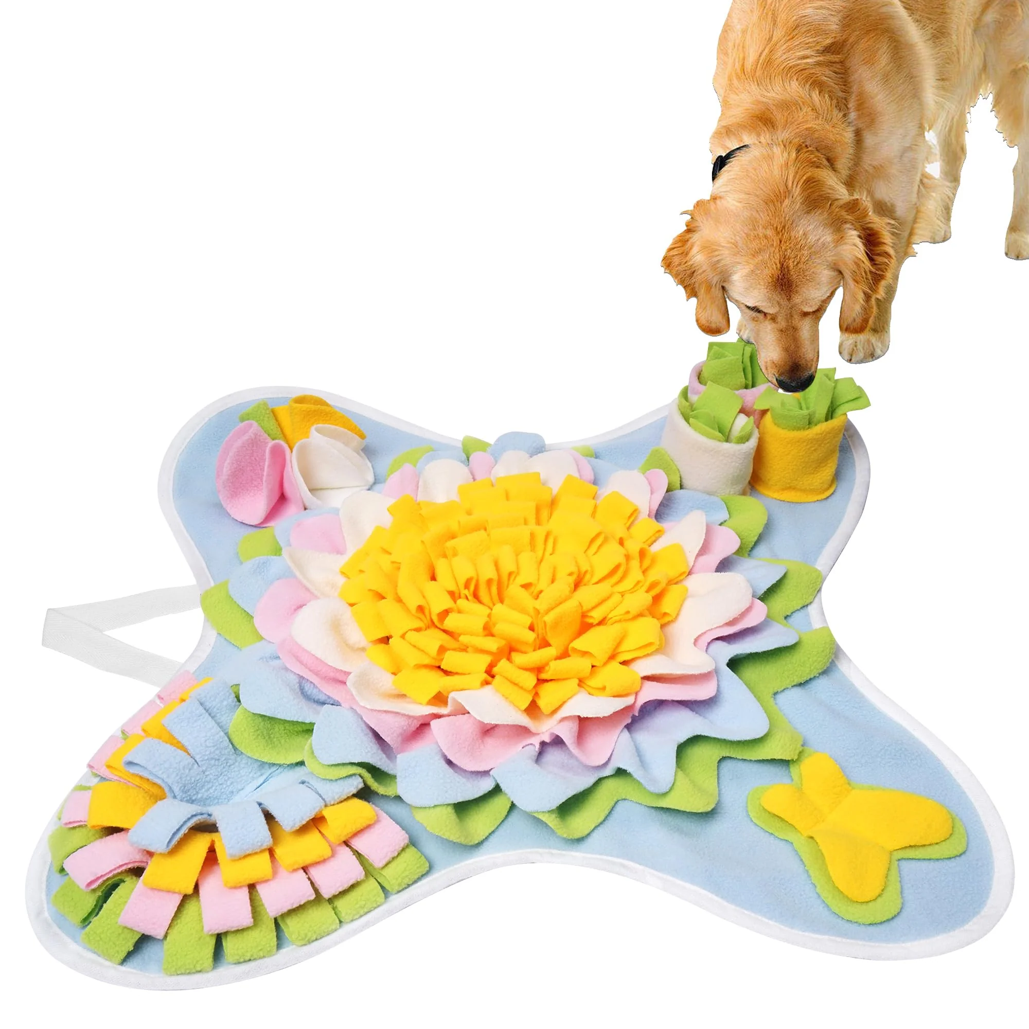 Enhanced TWOPER Snuffle Mat for Dogs — Interactive Sniff Mat for Slow Feeding Foraging Mental Stimulation Outstanding