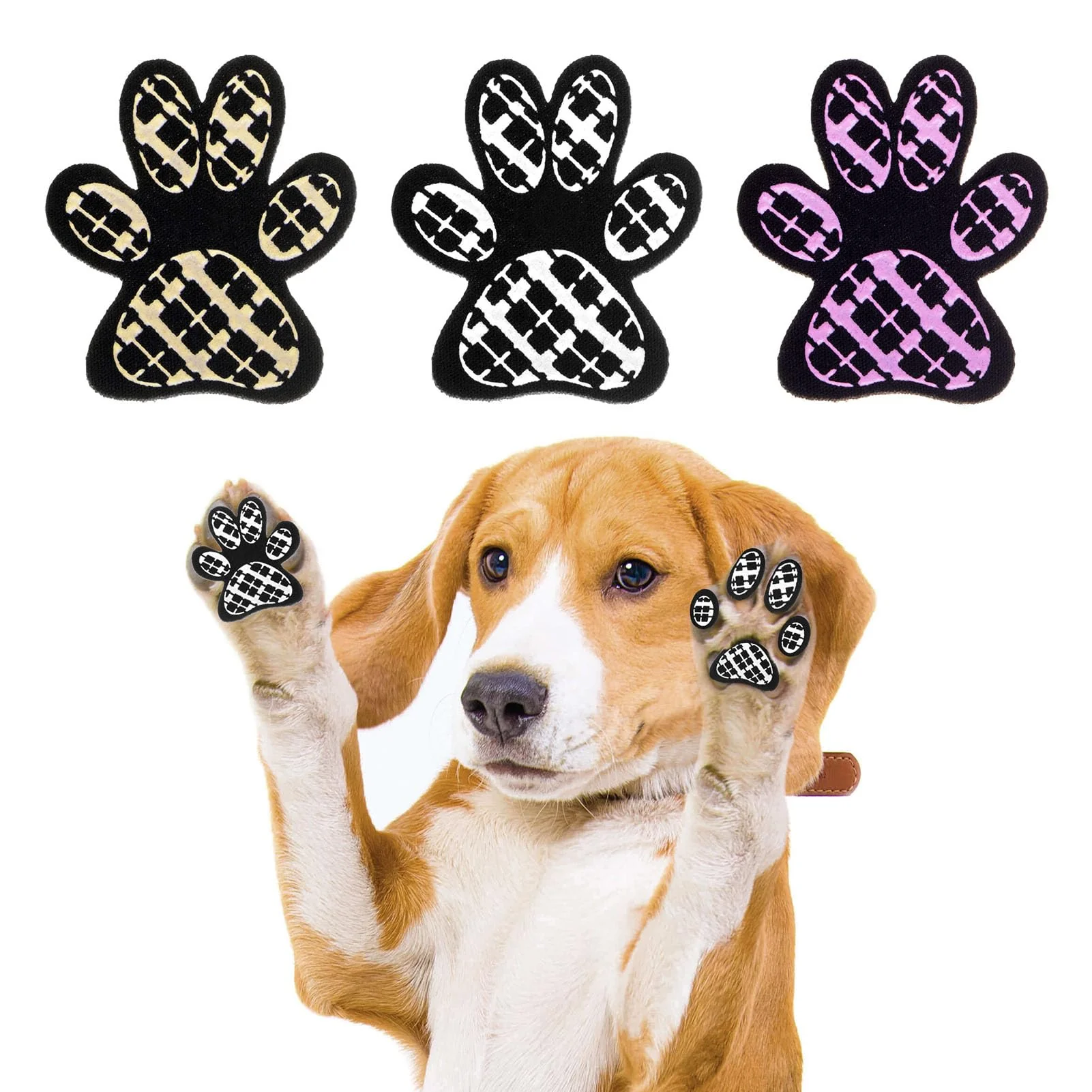 Consistent BEAUTYZOO Dog Paw Protector XXL – Anti-Slip Paw Grips for Seniors 12 Sets Authentic