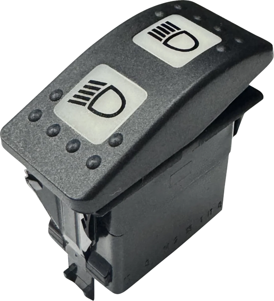 Elite CUSTOM DYNAMICS Non-Interrupting 3-Position Lighted Rocker Switch - Shark Demon 2 CD-OR-SWITCH Efficient