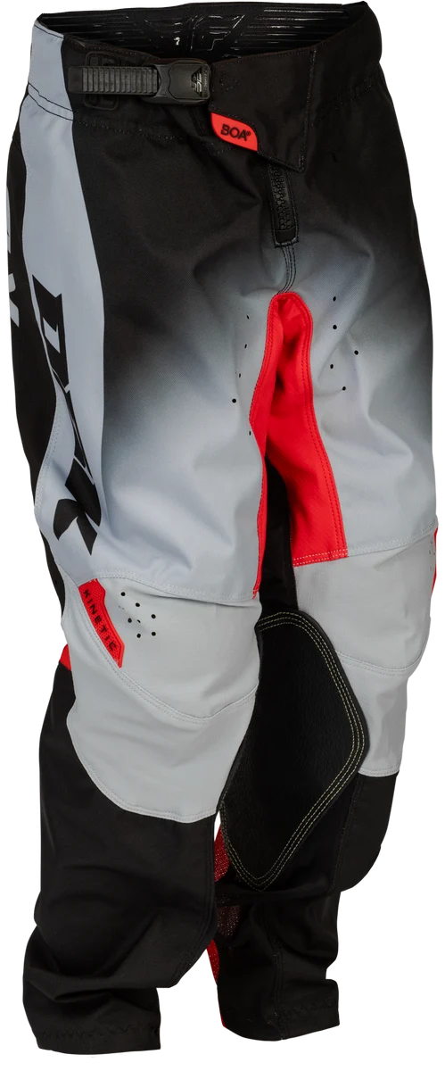 Enhanced Youth Kinetic Dbk Pants Grey Black Red Sz 26 Trendy