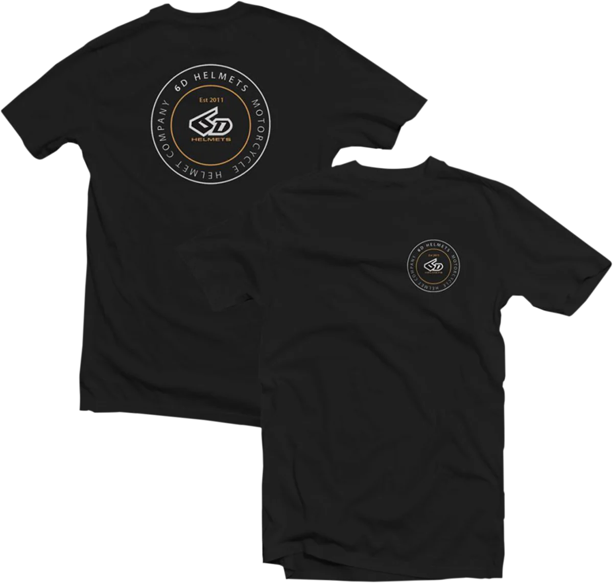 Quality 6D HELMETS 6D Company T-Shirt - Black - Small 50-4315 Effective