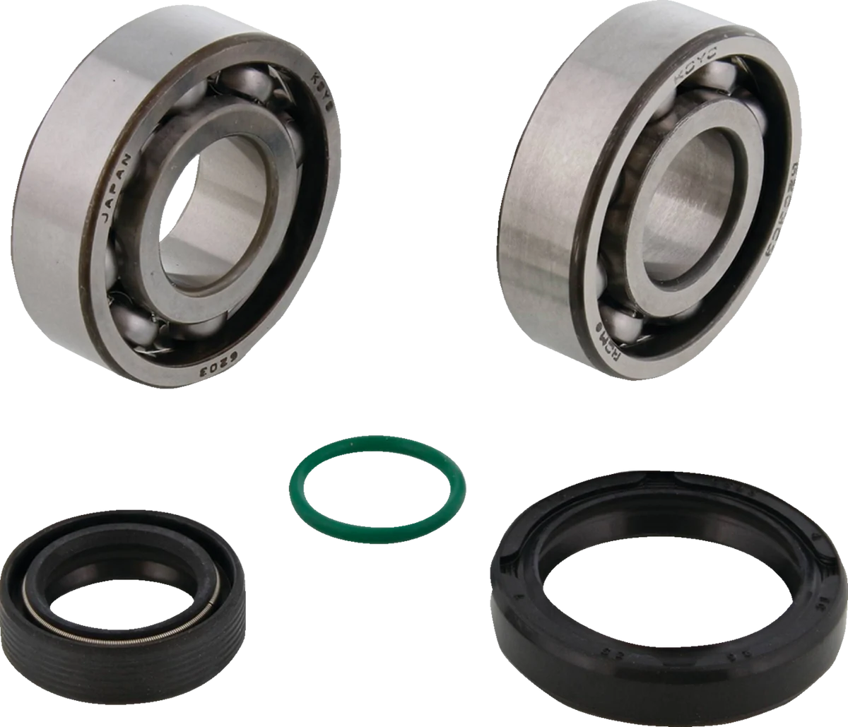 World-Class MOOSE OFFROAD Crank Bearings and Seals - Gas Gas Husqvarna KTM 24-1131 Premium