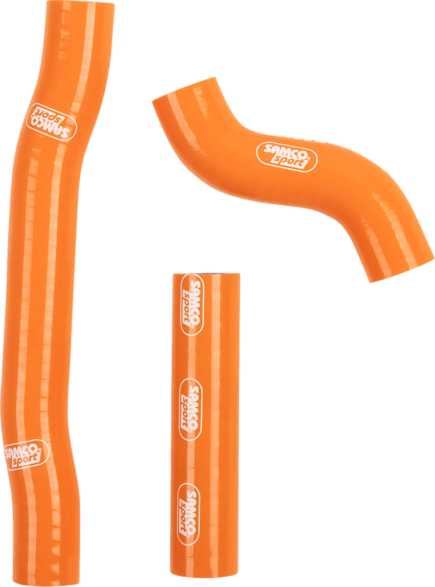 Clean MOOSE OFFROAD OEM Fit Radiator Hose Kit - Orange - Husqvarna KTM KTM-88-OR Fine Crafted
