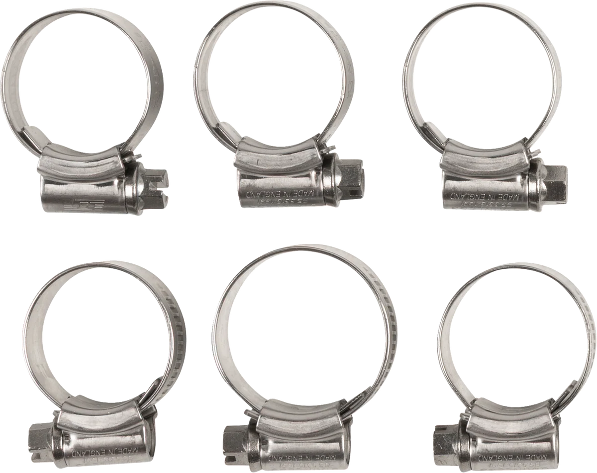 Solid MOOSE OFFROAD Radiator Hose Clamp Kit - Husqvarna KTM CK KTM-118 Professional