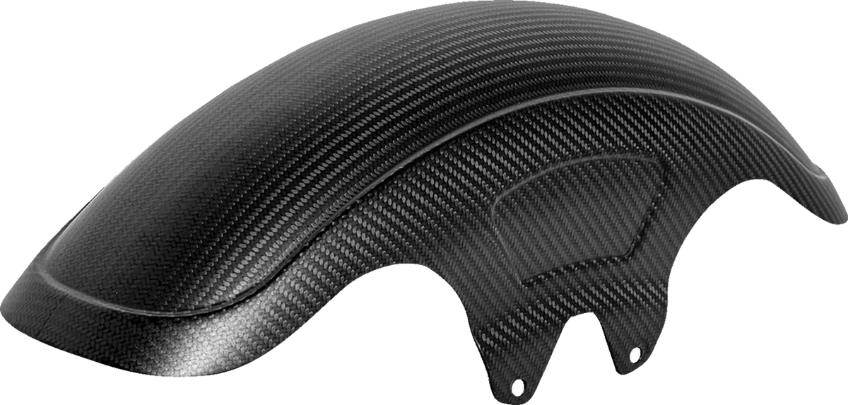 Functional SADDLEMEN Carbon Fiber Front Fender - Matte - Touring '14-'24 CF-814-07-004M Easy-to-Use
