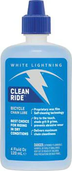 Fine Crafted White Lightning Clean Ride Bicycle Chain Lube Effective