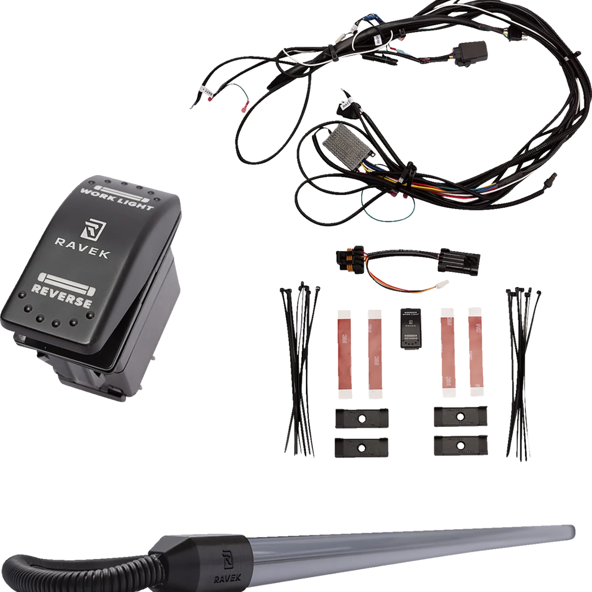 Comfortable RAVEK Multi-Function Taillight - RZR Pro with Ride Command 64-5001 Specialty