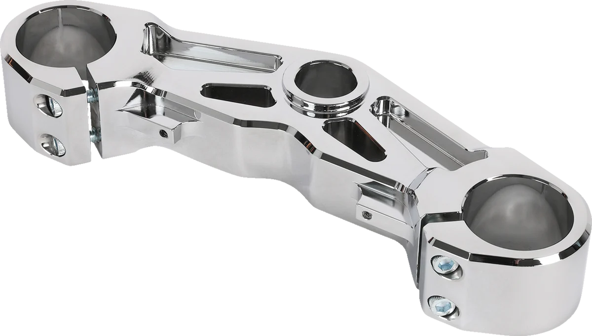 Organic THRASHIN SUPPLY CO. Bottom Tree - Chrome TSC-2922-3 Carefully Designed