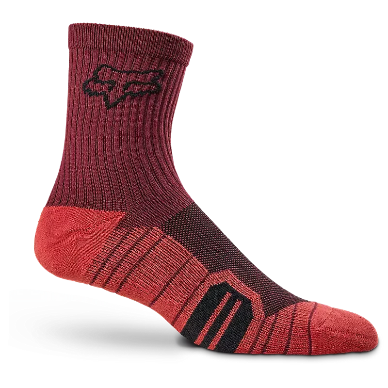 Professional Fox Racing - 6 inch Ranger Cushion Sock - Drk Mrn - S M Specialty