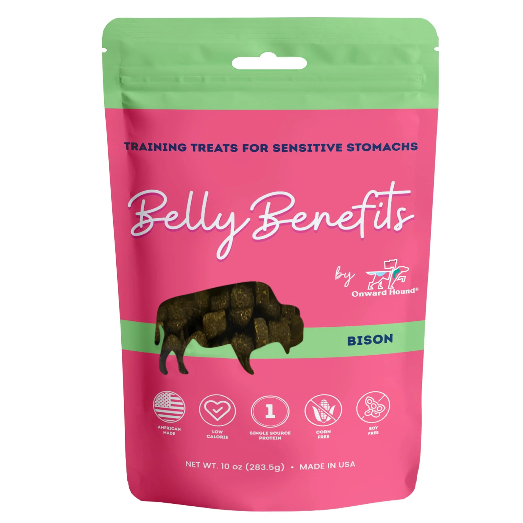 Exceptional Onward Hound Training Treats for Dogs - Soft Bison Low Calorie Single-Source Protein 10 oz Reliable