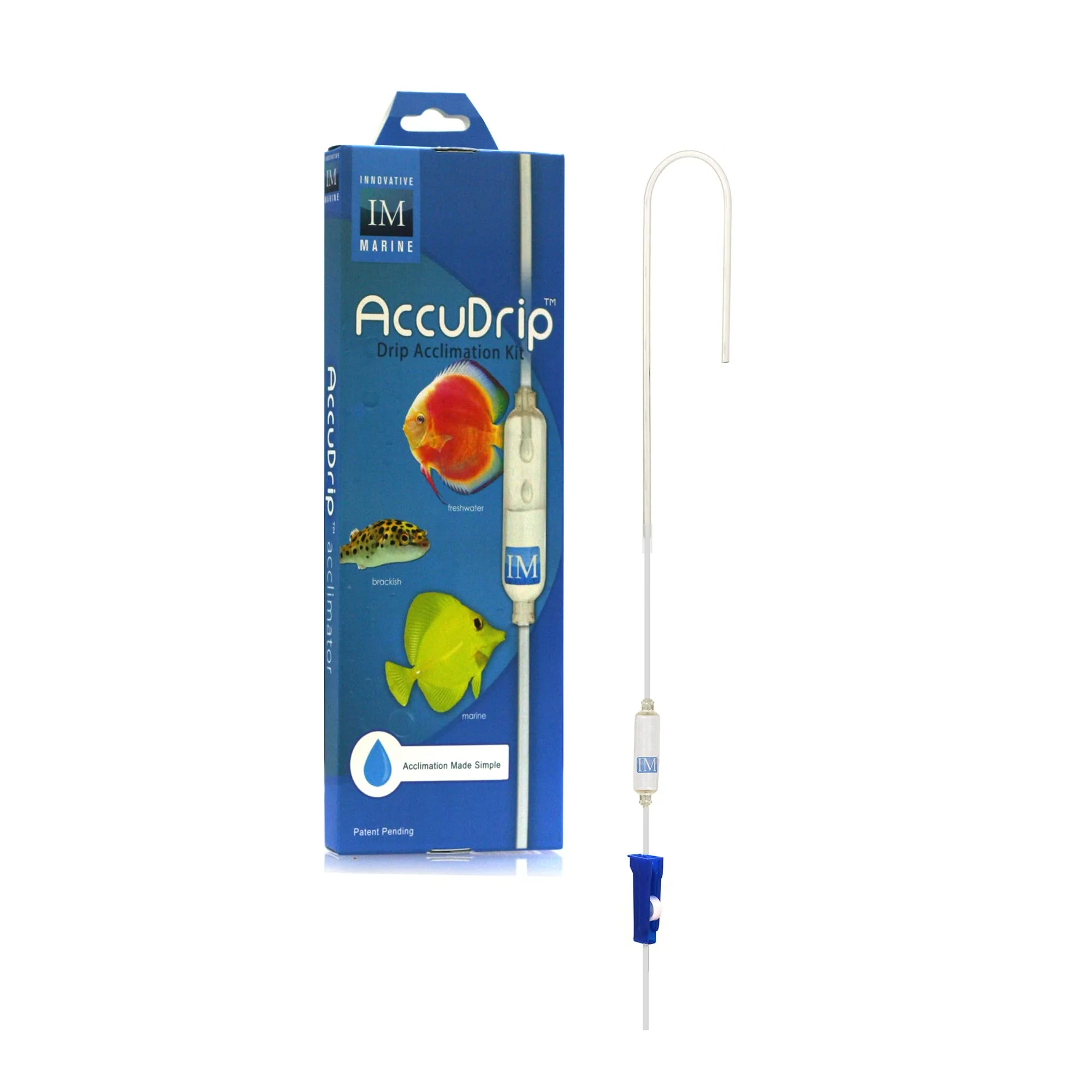 Unique Innovative Marine Accudrip Acclimator — Precise Drip Acclimation for Aquariums Classic
