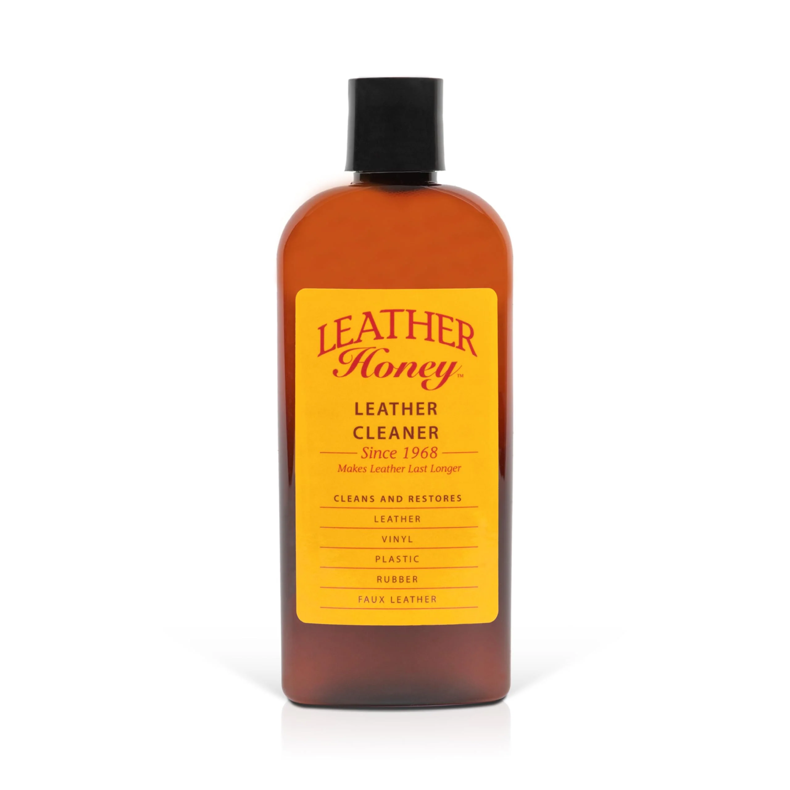 Classic Leather Honey Leather Cleaner Non-Toxic Made in USA Since 1968 Deep Clean Leather Faux Vinyl Practical