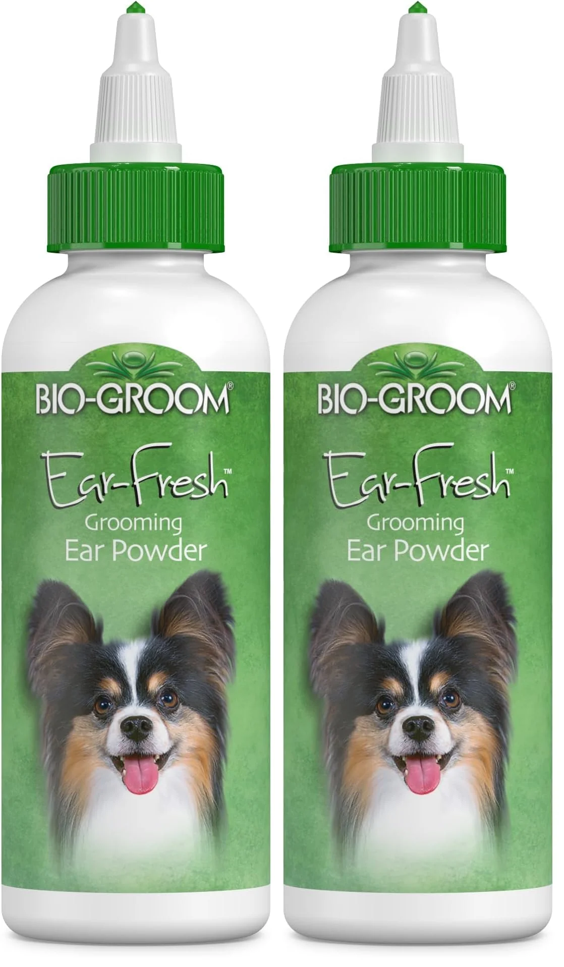 Smooth Bio-groom Ear-Fresh Dog Ear Powder – Cruelty- Ear Cleaner for Dogs Cats USA Made 2-Pack 24 g Elegant