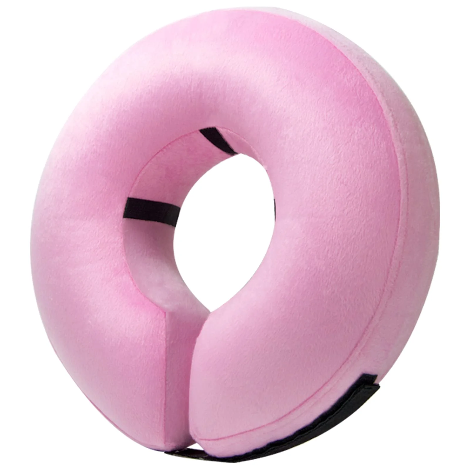 Smooth BENCMATE Inflatable Dog Cone Collar – Large Pink Donut E-Collar for Dogs Cats Exclusive