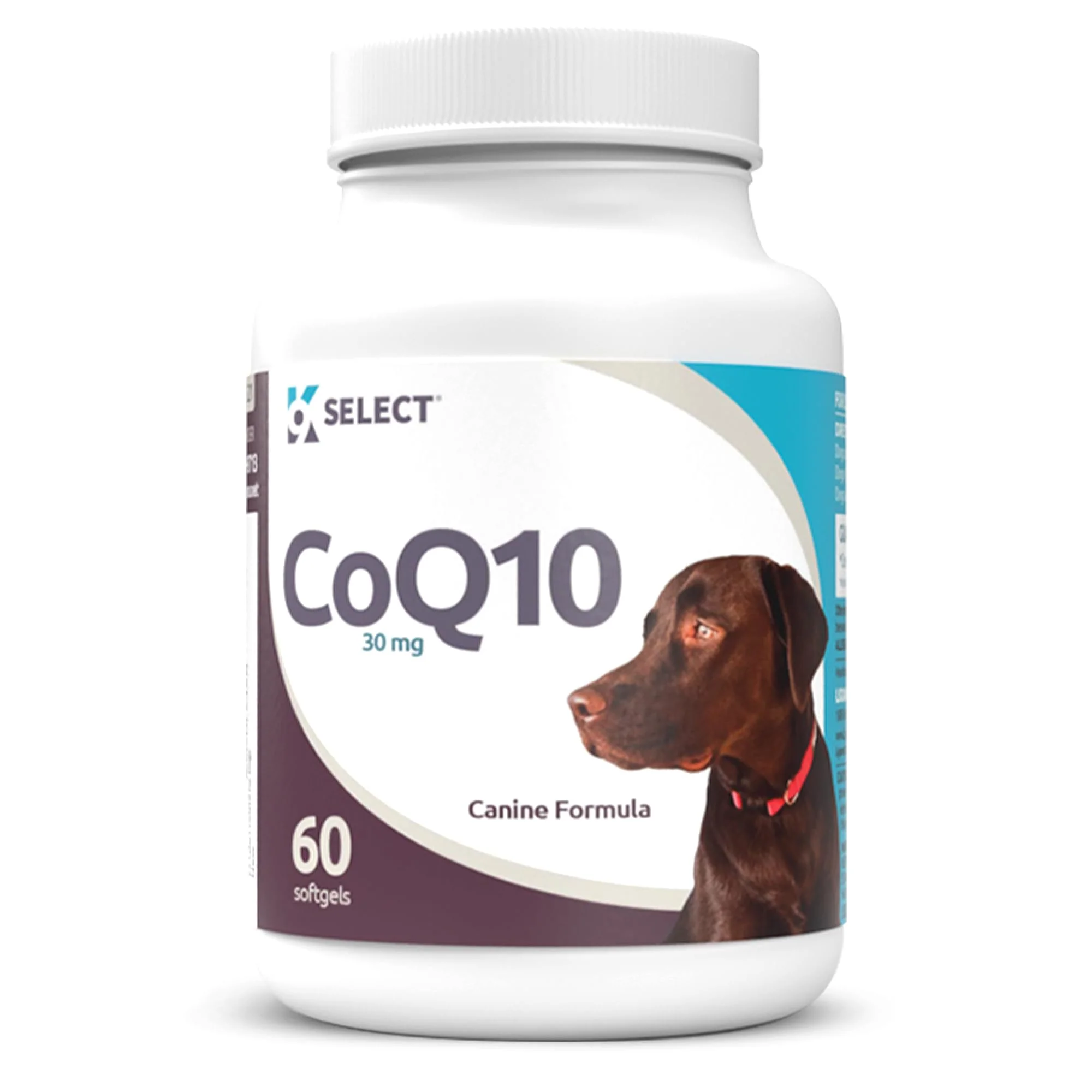 Traditional K9 Select CoQ10 for Dogs – 30 mg per Softgel 90 Softgels Heart Energy Support Expertly Made