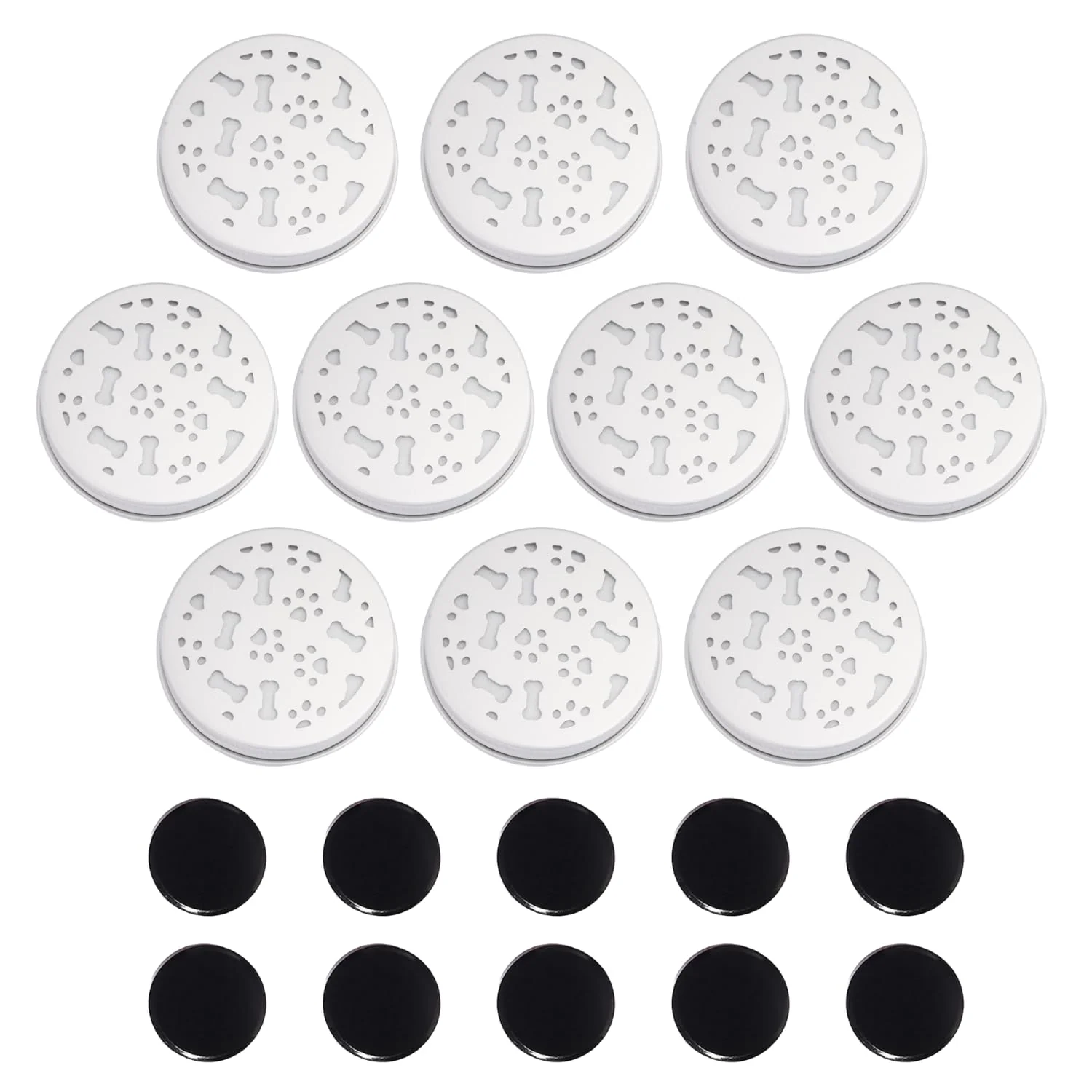 Elegant Ink Oil Scent Work Tins – 10 Pcs Dog Scent Training Kit for Nosework Enrichment and Easy Hidden Play with Magnets Trendy