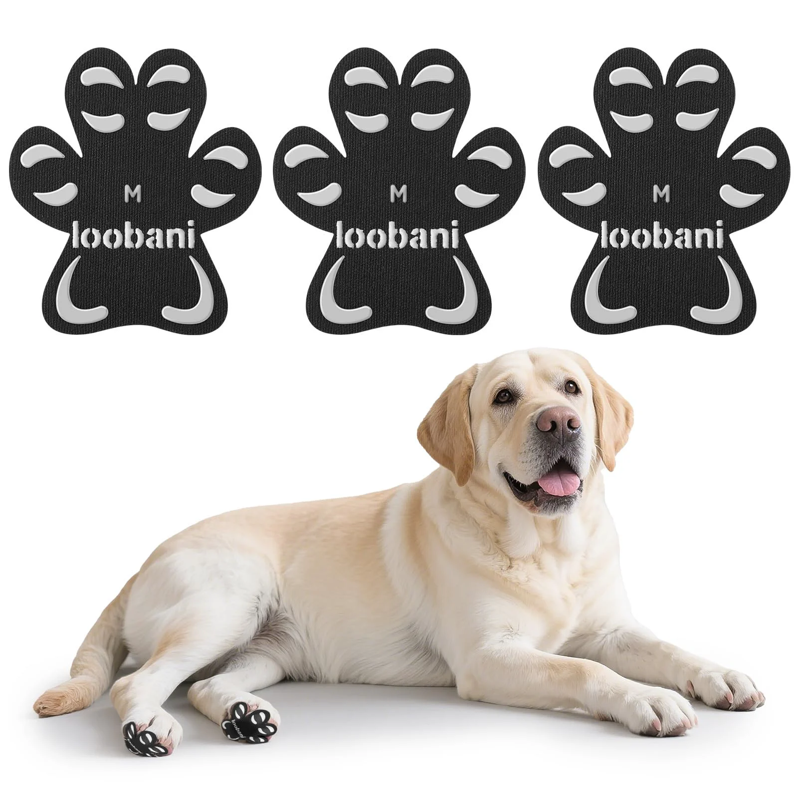 Trendy LOOBANI Paw Pads for Dogs Traction – Anti-Slip Adhesive Pads for Indoor Safety on Hardwood Floors Sophisticated