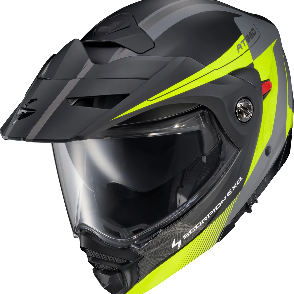 Dependable Exo At960 Modular Helmet Topographic 2 Hi Vis Grey Xl Excellent