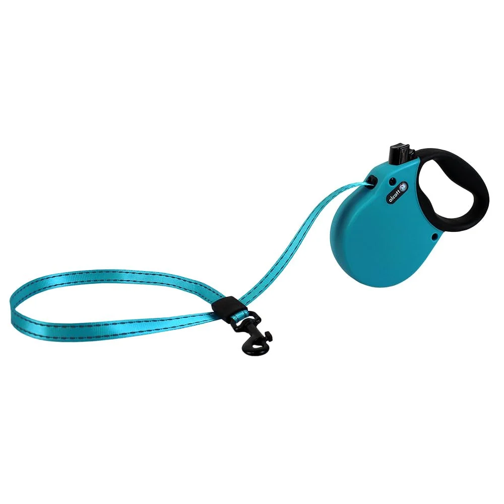 Top-Quality Alcott Adventure Retractable Leash – 10ft for Small Dogs Up to 25 lb Blue Reliable