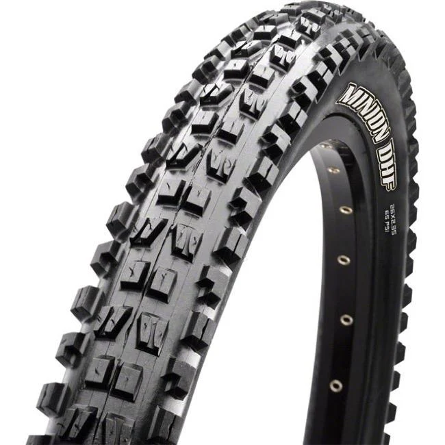 World-Class Maxxis - Minion DHF Tire - 27.5 x 2.5 Tubeless Folding Black Dual EXO Wide Trail Certified