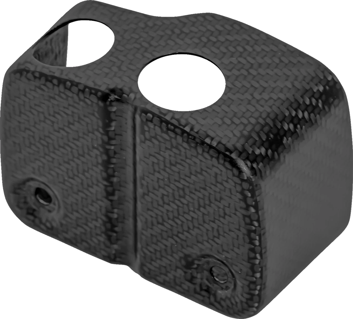 Efficient SADDLEMEN Coil Cover - Carbon Fiber - Gloss Black CF-899-04-001M Premium