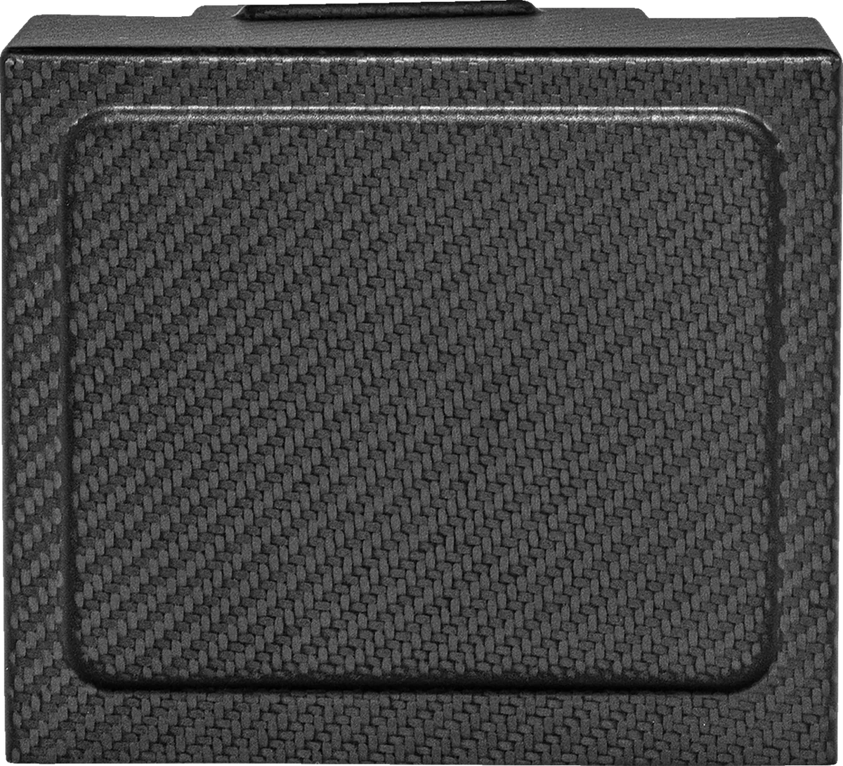 Stylish SADDLEMEN Battery Cover - Carbon Fiber - Matte Black CF-899-04-002M Practical
