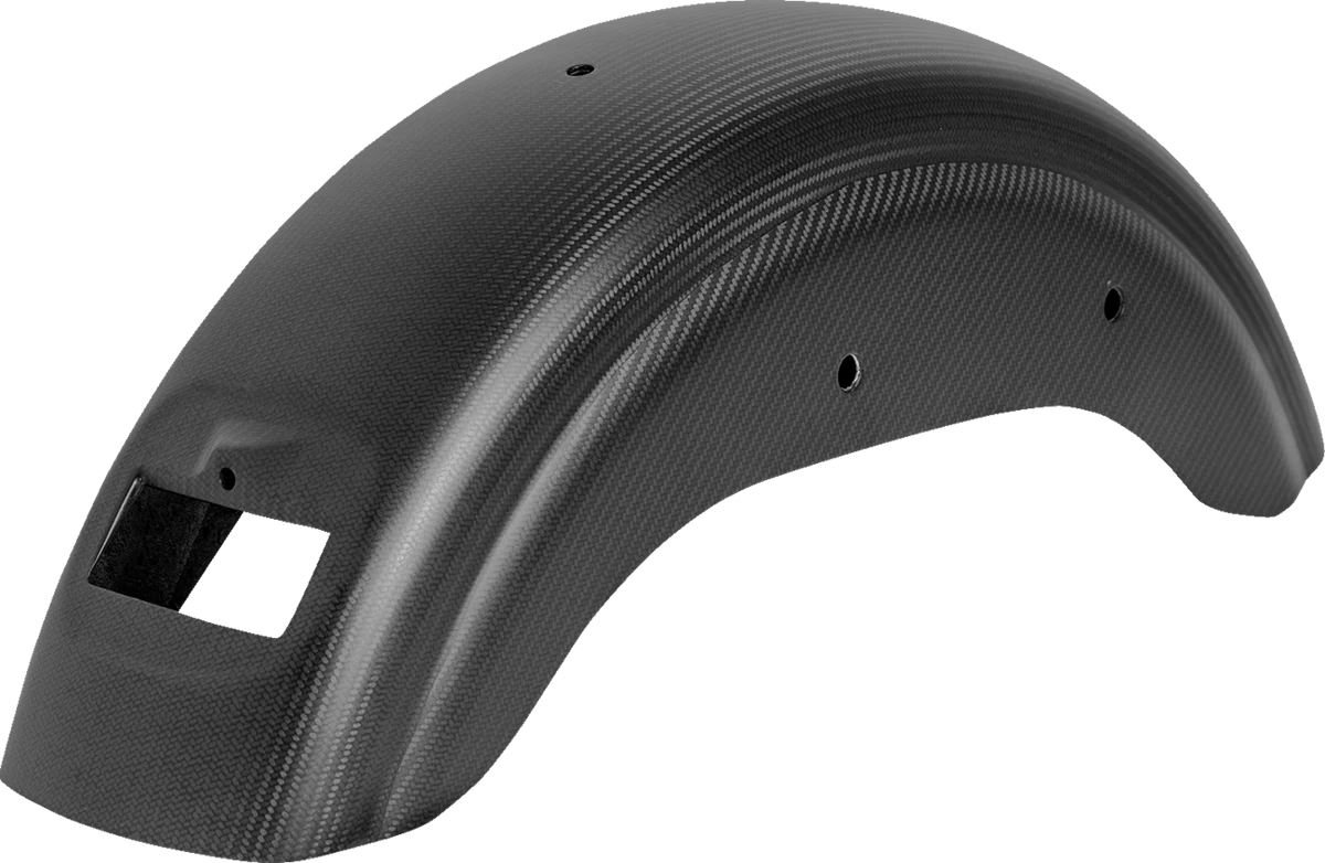 Environmentally Friendly SADDLEMEN Rear Fender - Carbon Fiber Matte - FXBB FXST FLSL CF-818-30-001M Clean
