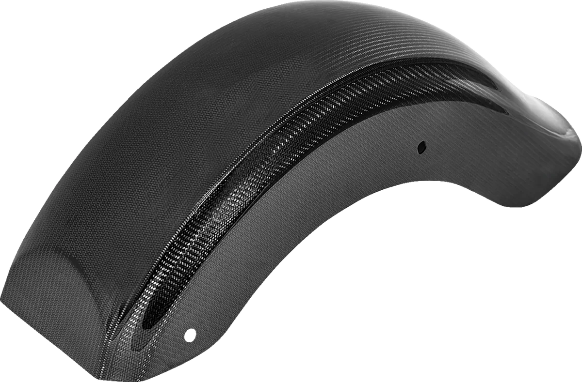 Fast SADDLEMEN Carbon Fiber Rear Fender - Gloss - Touring '09-'25 CF-809-07-004 Reusable