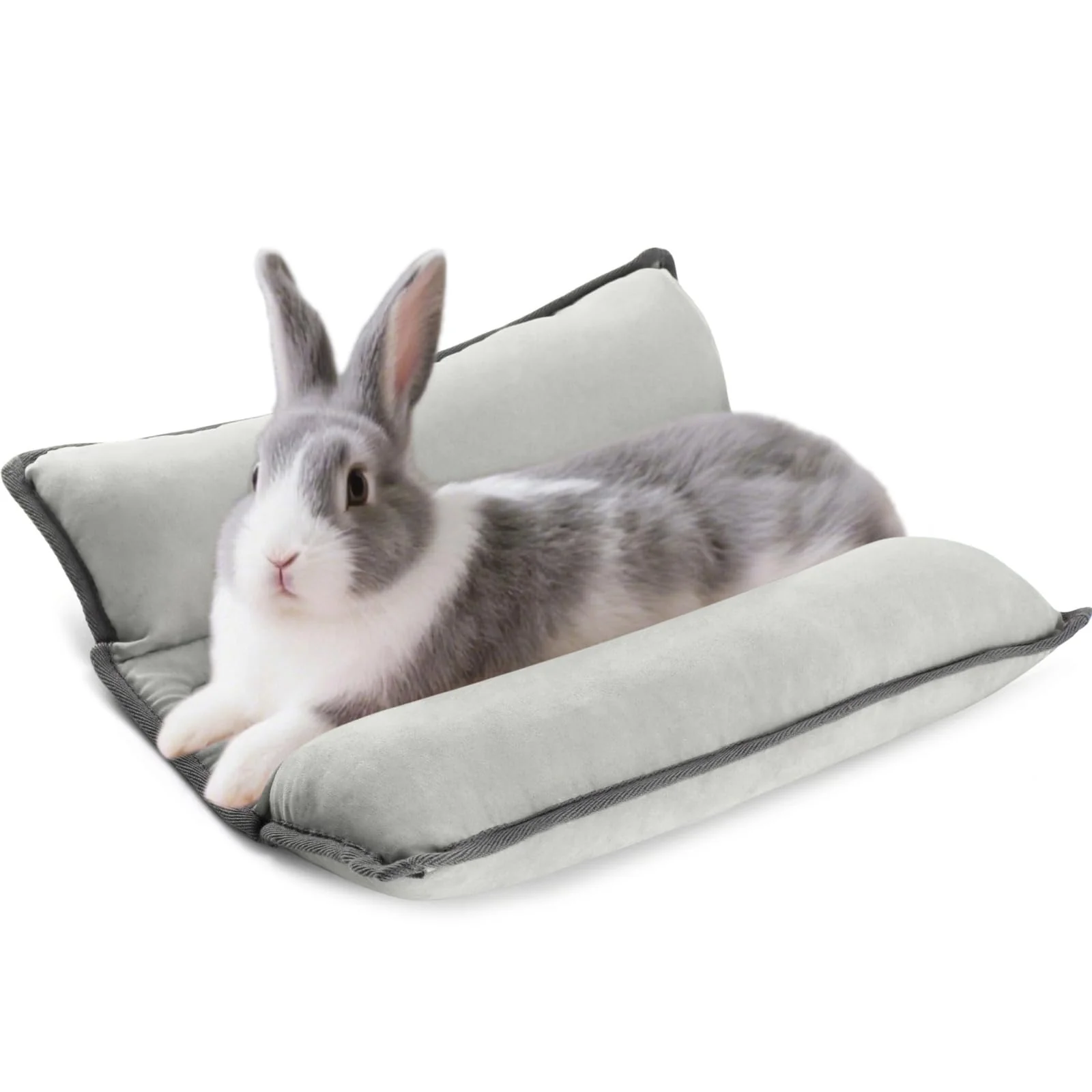 Contemporary Tierecare Rabbit Bed — Washable Bunny Pillow Reversible Lounger Pad for Small Pets Crafted