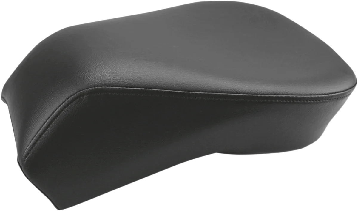 Enhanced SADDLEMEN Heels Down Touring Pillion Pad - Plain - Black 806-15-0164 Traditional