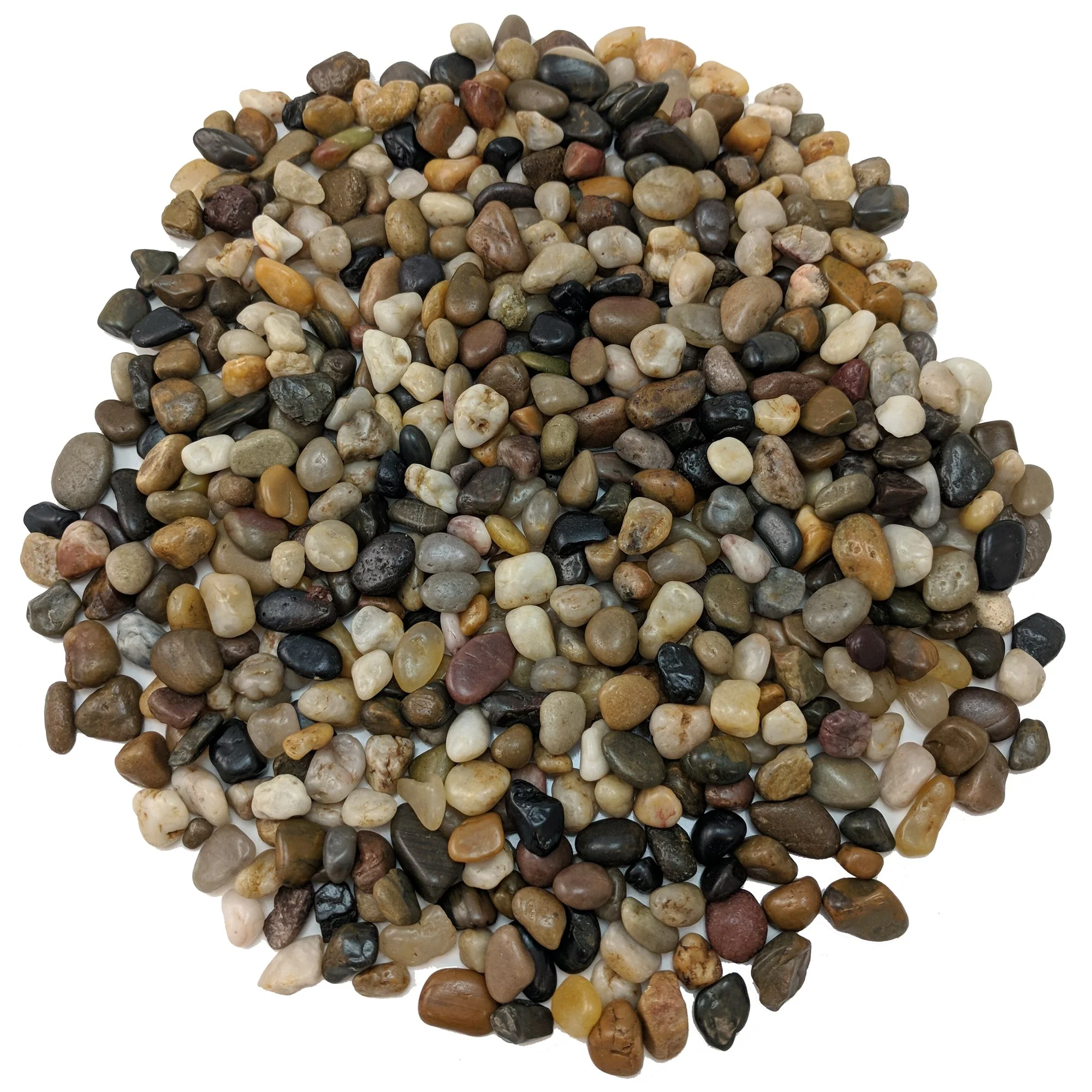 Quality Midwest Hearth Decorative Polished Mixed Pebbles — 3 8-in Gravel 5-lb Bag Modern