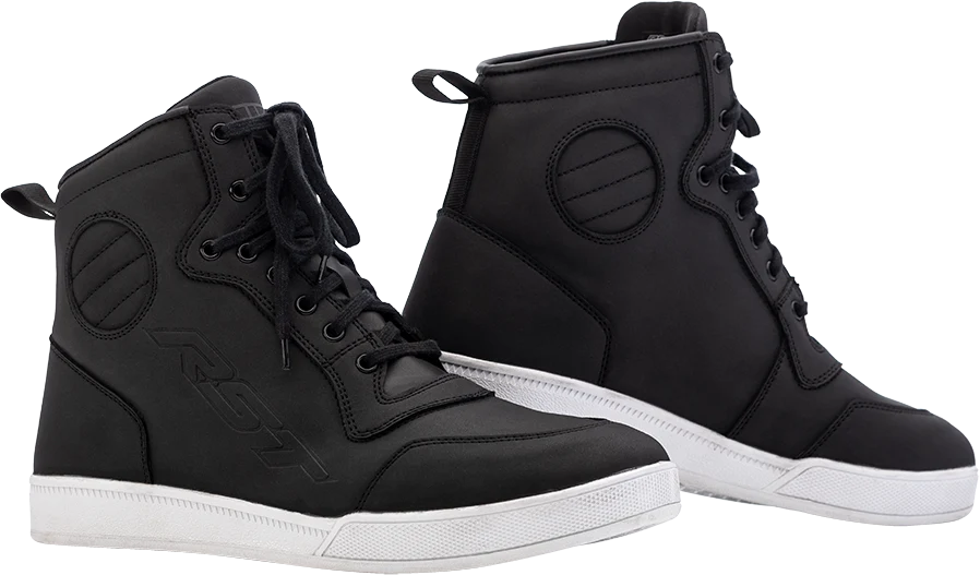 Comfortable Hitop Moto Ce Wp Shoe Black 8 Sustainable