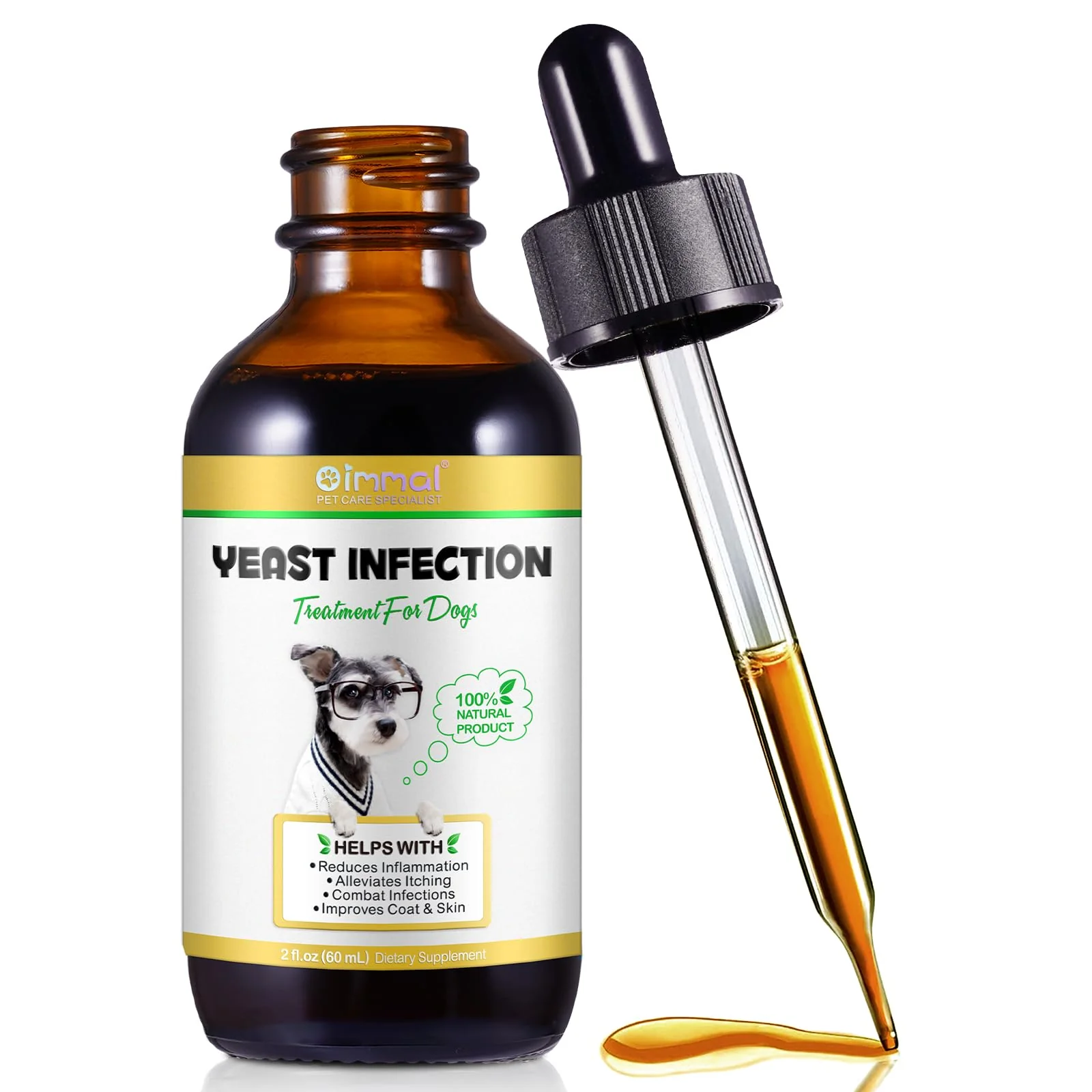 Outstanding SOCATFOT Yeast Infection Treatment for Dogs – Natural Itch Ear Relief 1pc Top-Quality