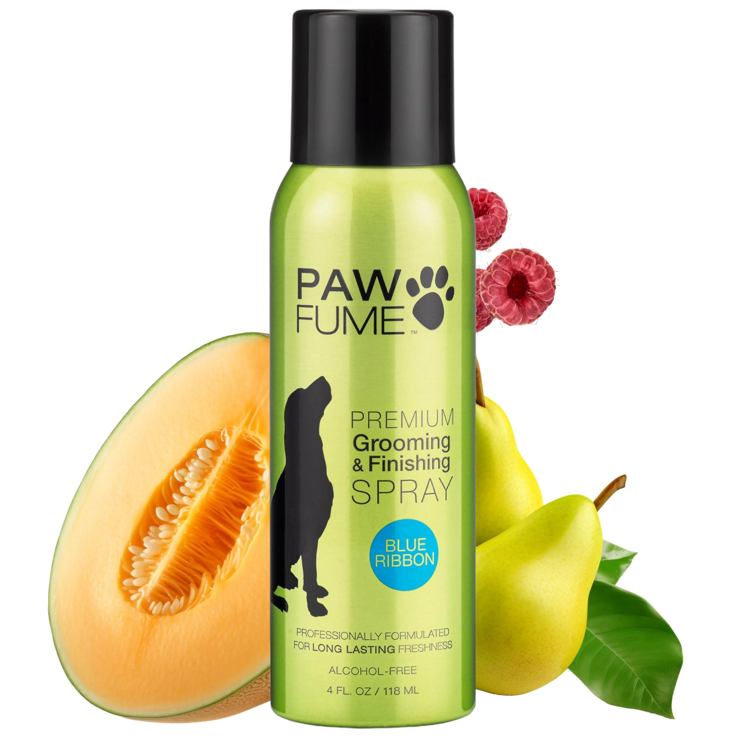 Excellent PAWFUME Blue Ribbon Dog Perfume Spray – Probiotic Alcohol- Detangling Moisturizing Organic