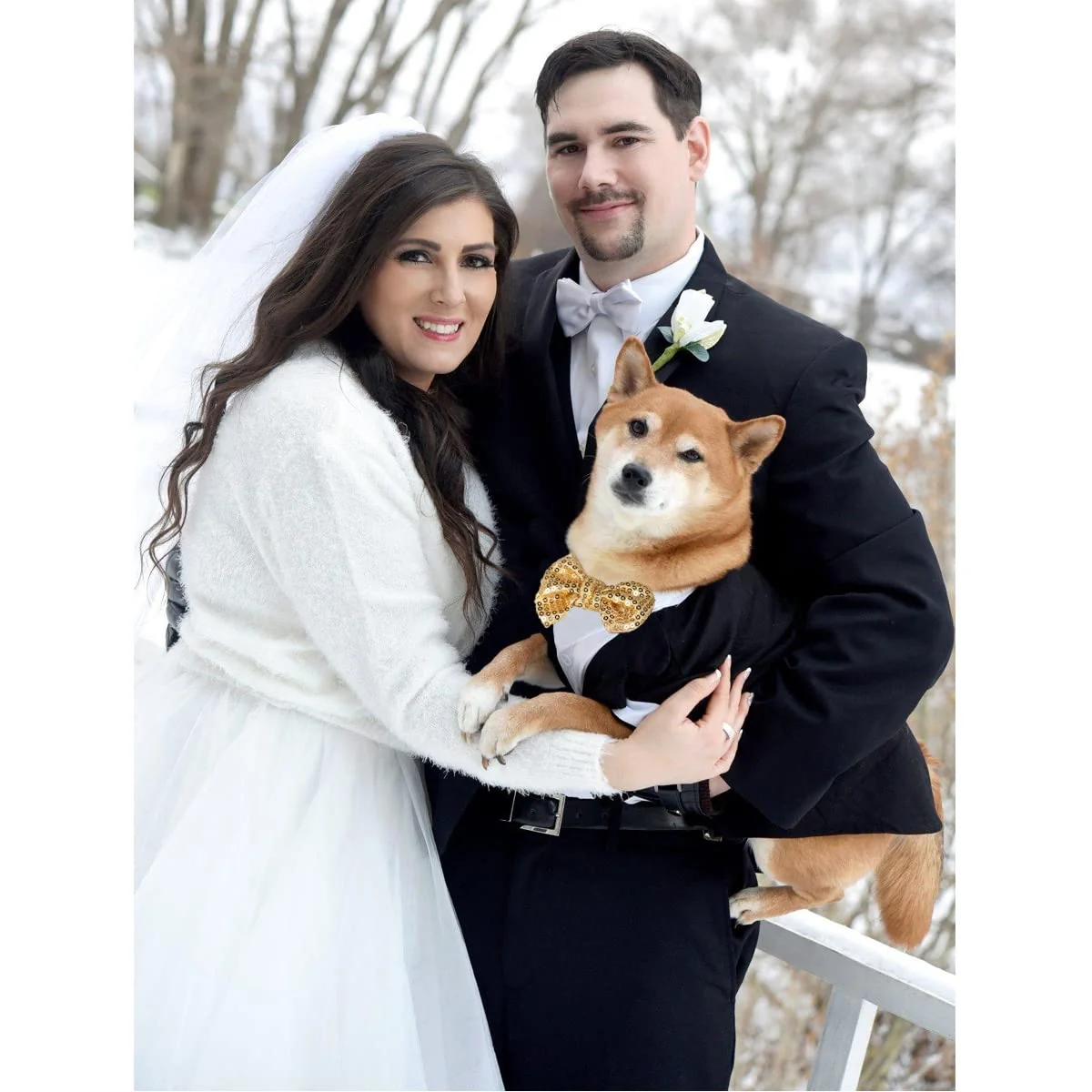 Powerful Qidelong Dog Tuxedo Shirt Costume – Formal Pet Outfit for Weddings Parties Holidays XS–XXL Premium