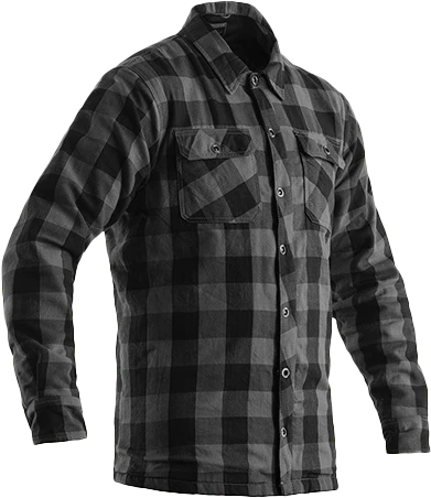 Certified Lumberjack Ce Shirt Grey Check Textile 3xl Optimized