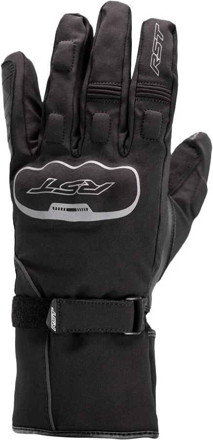 Solid RST Women's Axiom CE Waterproof Motorcycle Glove - Black Advanced