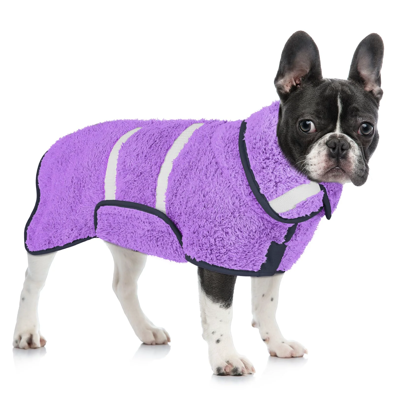 Refined Unicorn Catcher Dog Bathrobe – Super Absorbent Quick-Dry Pet Towel S-XXL Recyclable