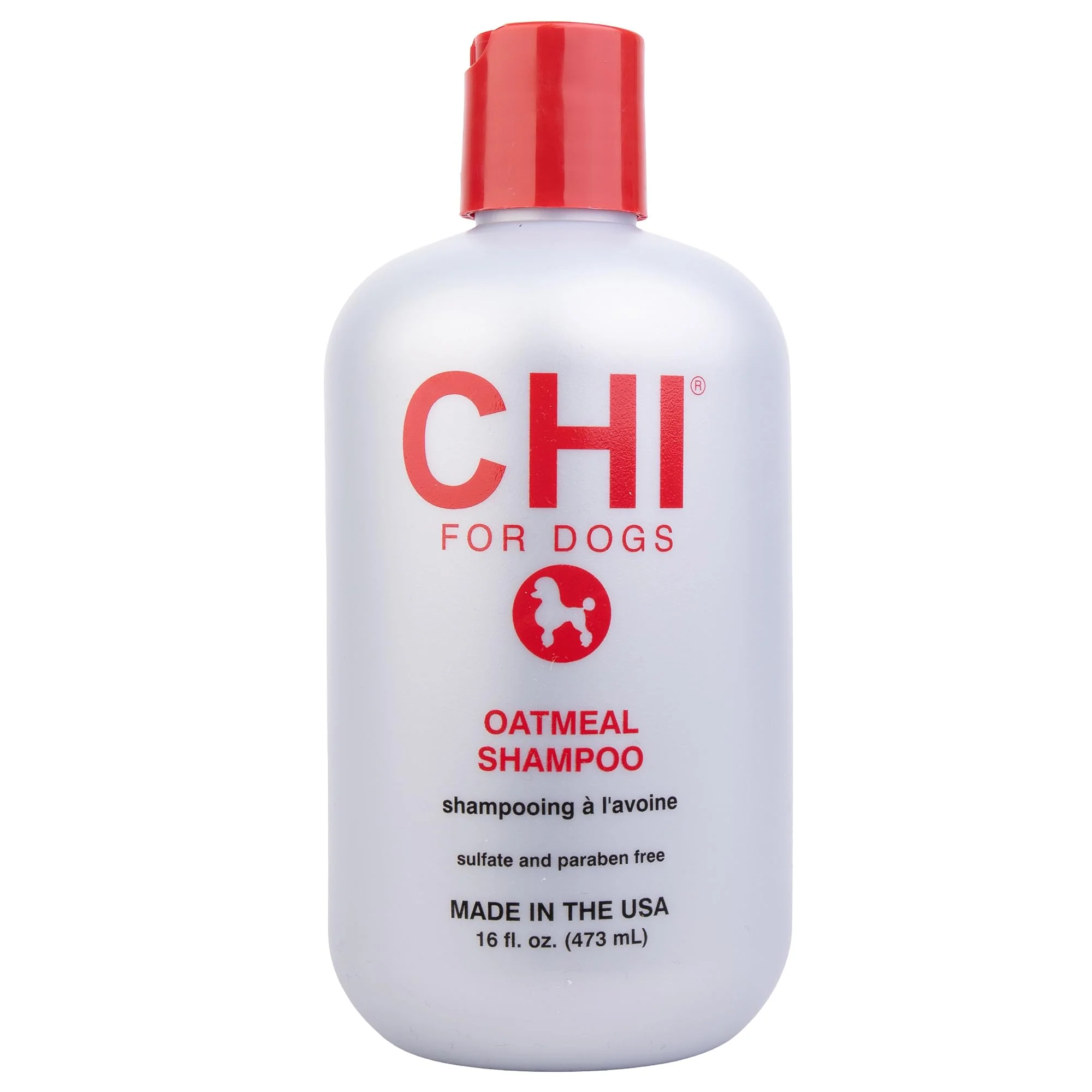 Trendy CHI for Dogs Oatmeal Shampoo – Soothing pH-Balanced Dog Wash for Dry Skin Itch Relief Made in USA Safe