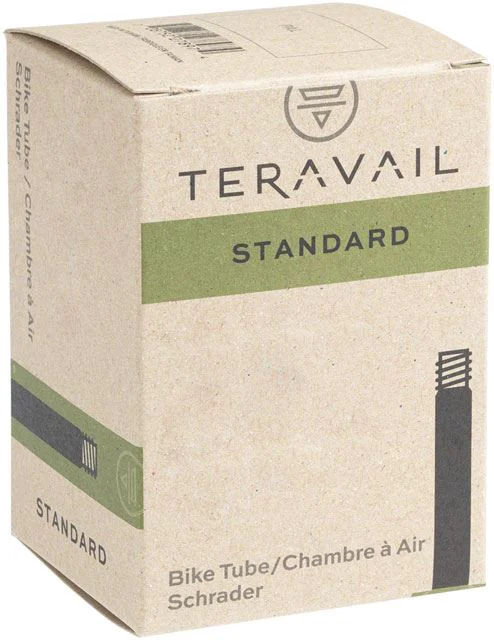 Breathable Teravail - Teravail Standard Tube - 26 x 1.75 - 2.35 48mm Schrader Valve Certified