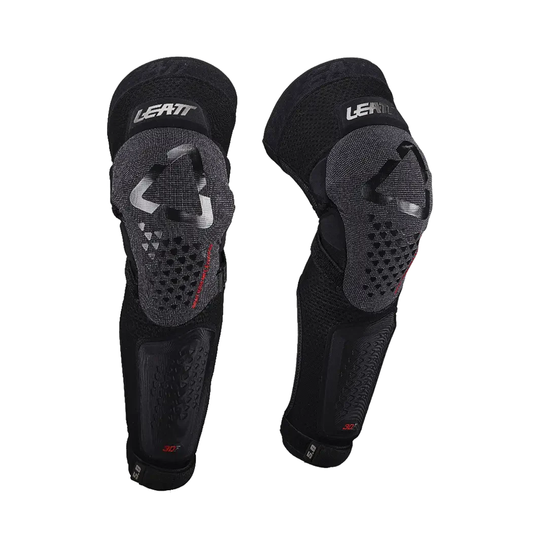 Carefully Designed Leatt - Knee Guard 3DF 5.0 Evo EXT - L - Black Open Box Natural