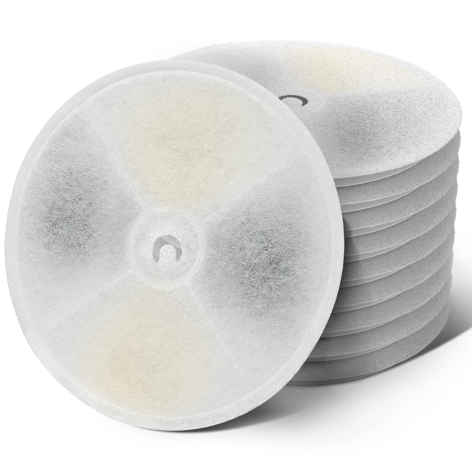 User-Friendly ONECUTE Upgraded Filter Units 3.0 for Cat Water Fountain – Filters for Eversweet 2S 3 Pro 10 Packs Flexible