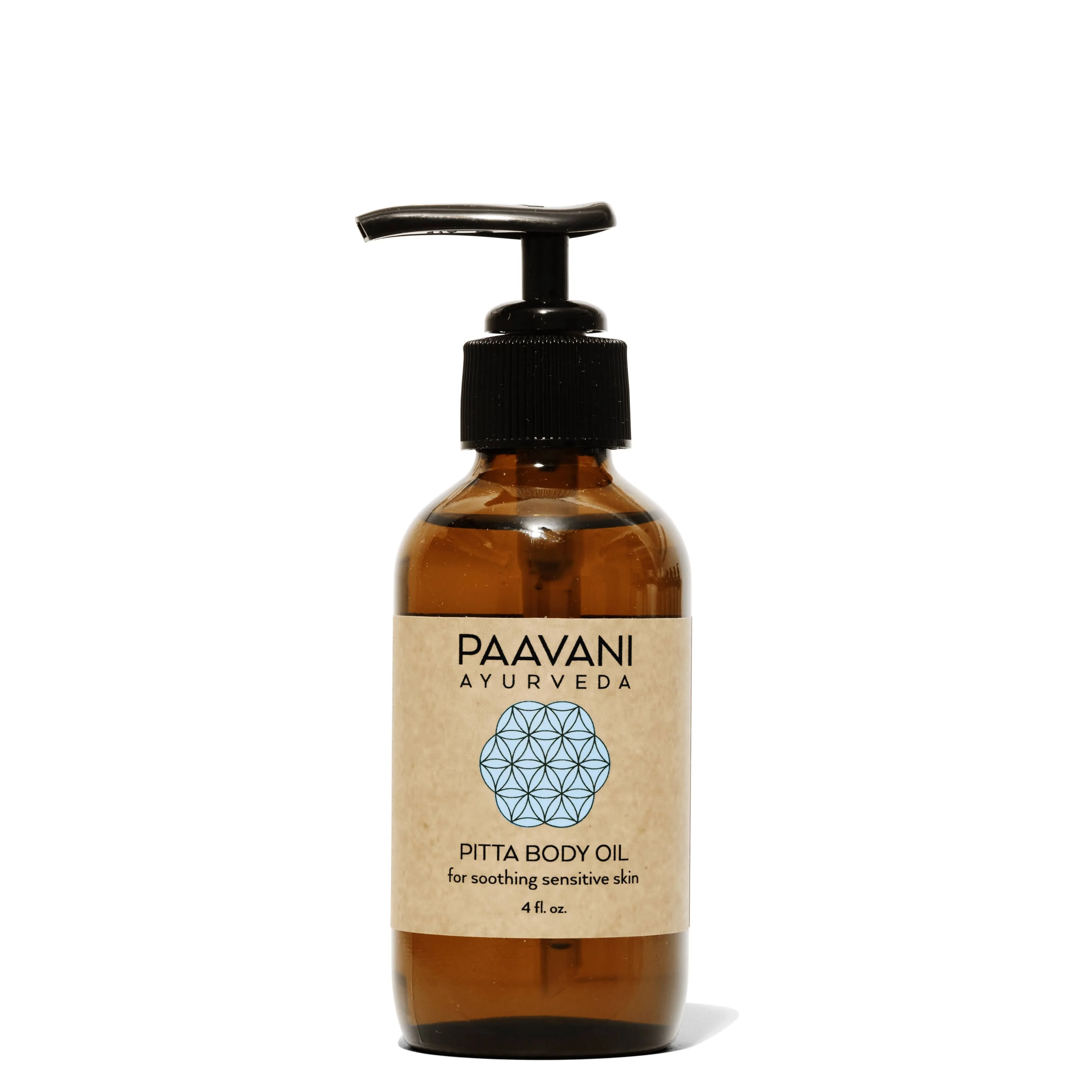 Exceptional Pitta Body Oil Cooling Ayurvedic Abhyanga Oil for Sensitive Skin Organic