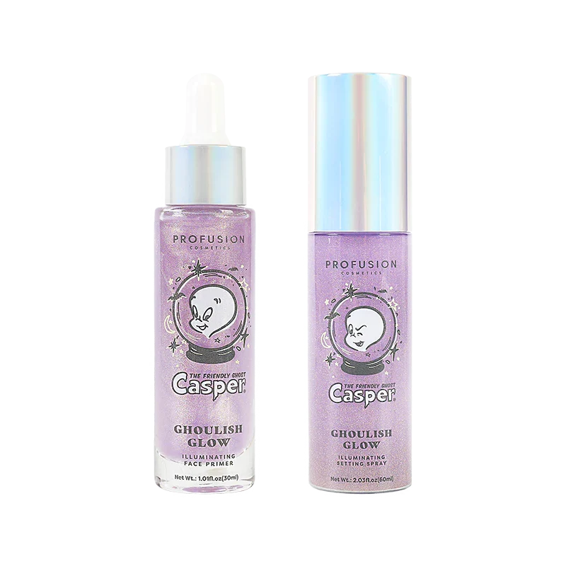 Exceptional Casper the Friendly Ghost Ghoulish Glow Illuminating Face Primer Setting Spray Genuine