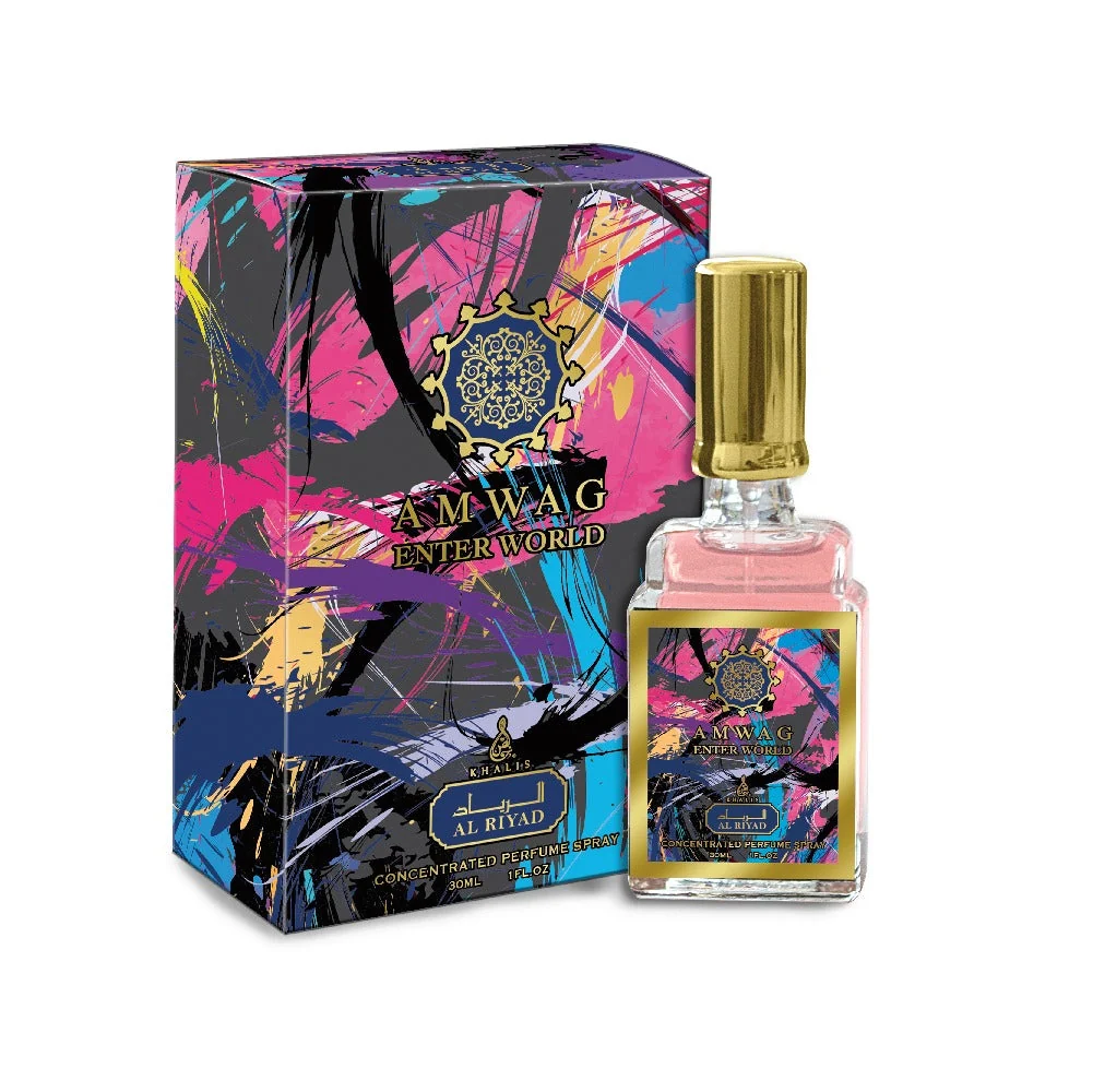 Top-Quality Amwaj Enter World 30mL EDP Inspired by Interlude for Men Selected