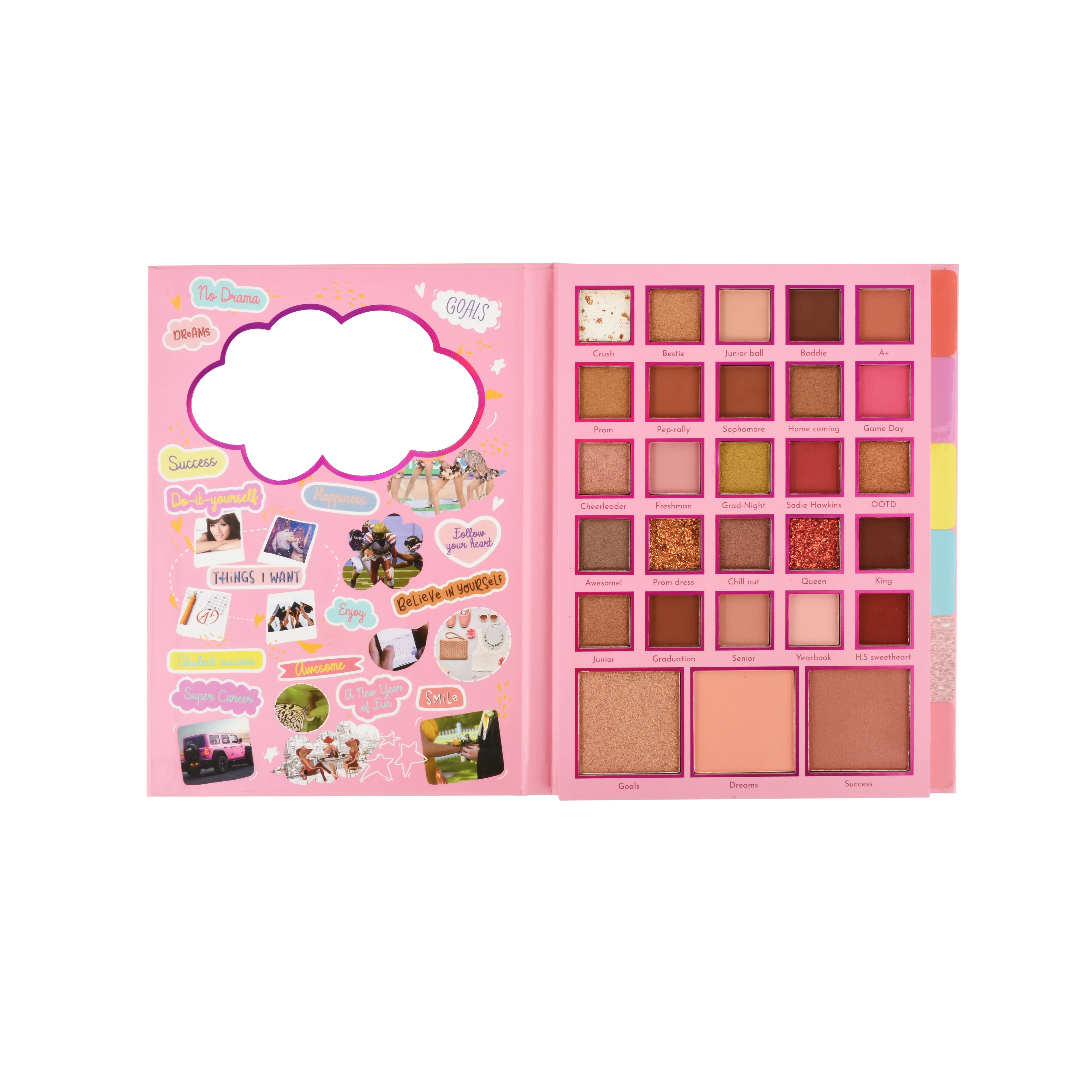 Advanced Work Hard Dream Big Give Up Palette Professional