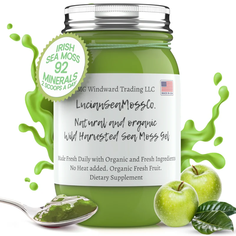 Soft Super Greens Infused Organic Sea Moss Gel Reliable