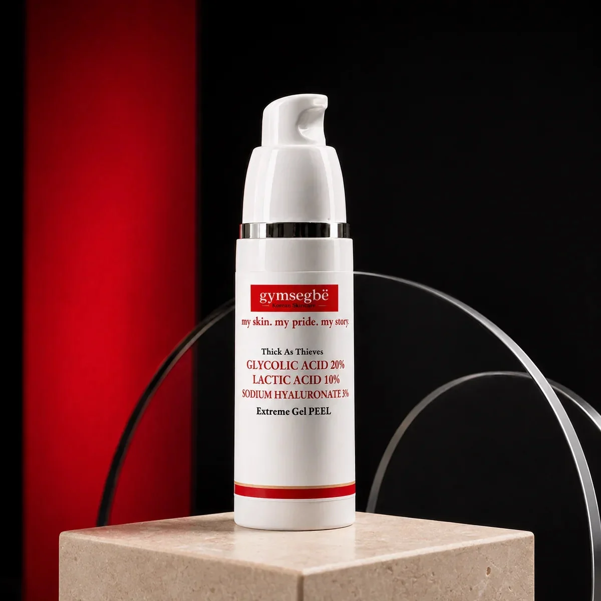 Soft Thick As Thieves Pure Glycolic Acid Lactic Acid Extreme Gel Peel - 30mlThick As Thieves Glycolic Lactic Acid Gel Peel Eco-Friendly