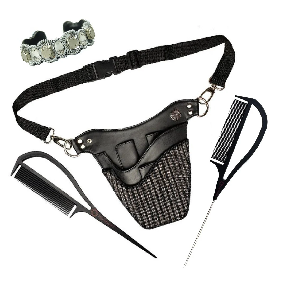 Premium Material Rocked and Loaded Salon Professional Kit - Silver Bracelet 4pcs Superior