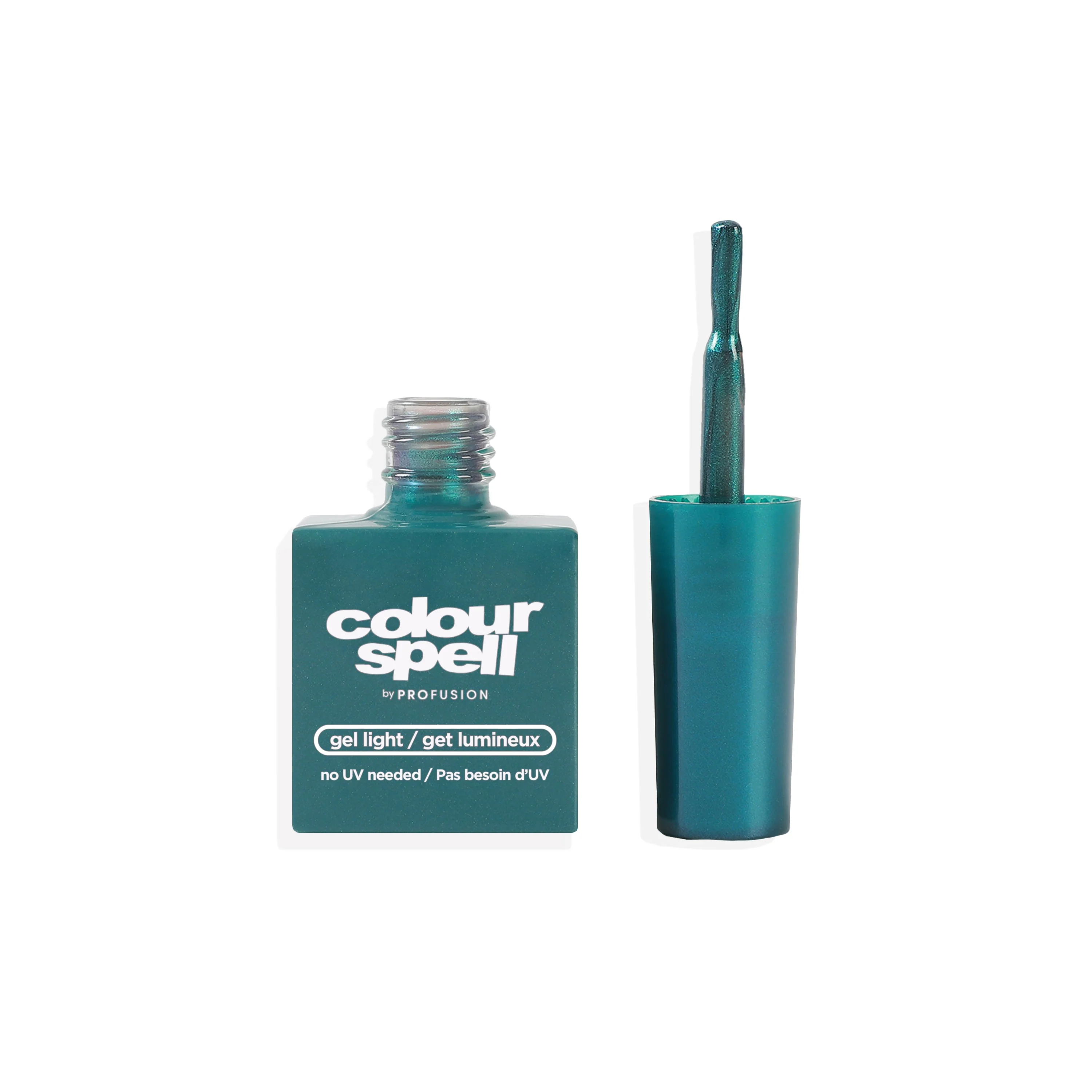 Durable Long Wearing Gel Light Nail Polish - Teal Relaxed